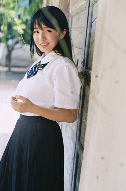 日系少女制服胶片写真(4)