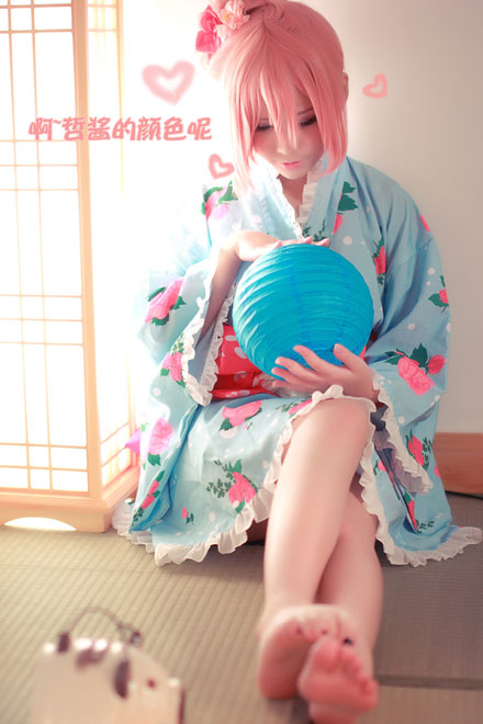 《黑子的篮球》桃井五月和服COS赏(6)