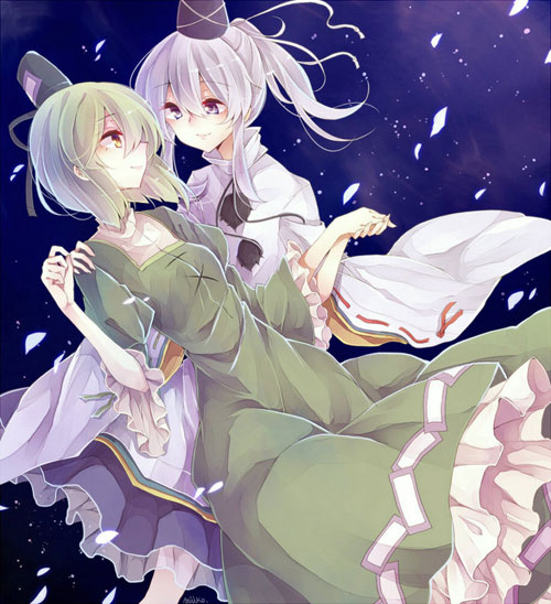 二次元银发美少女美图图集(11)