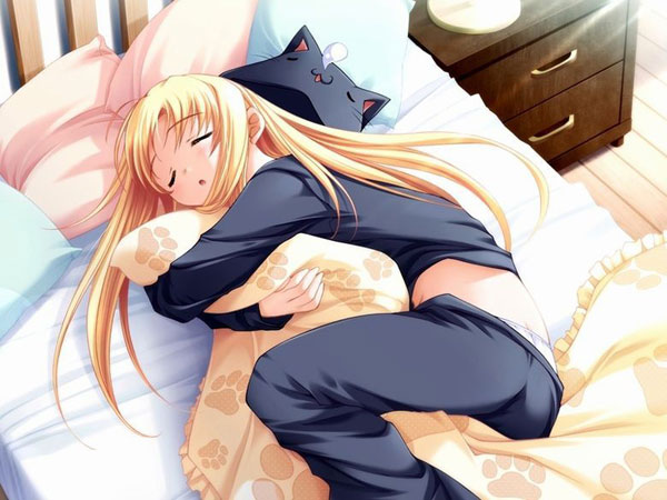 二次元熟睡中的美少女美图合集3(11)