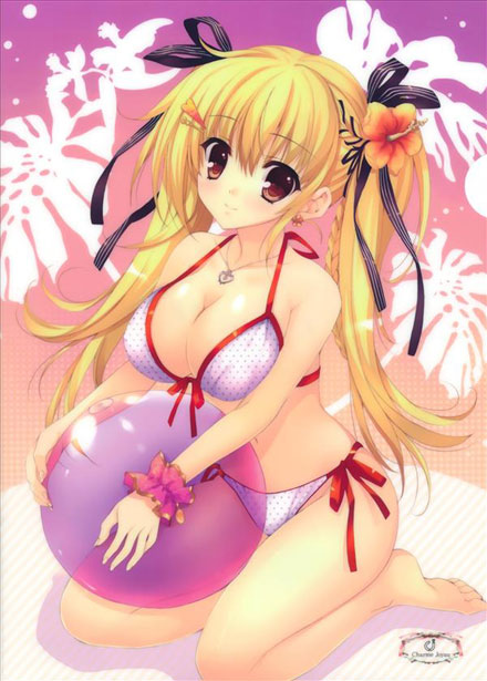 二次元金发美少女美图赏(18)