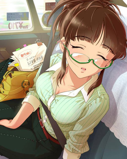 二次元熟睡中的美少女美图合集(2)