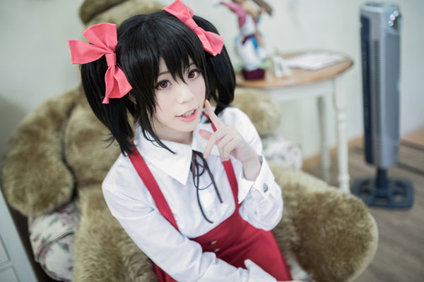 清纯萌妹《LoveLive》矢泽妮可COS(9)