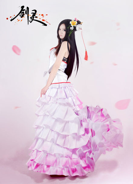 清纯美女COS《剑灵》南素柔(6)