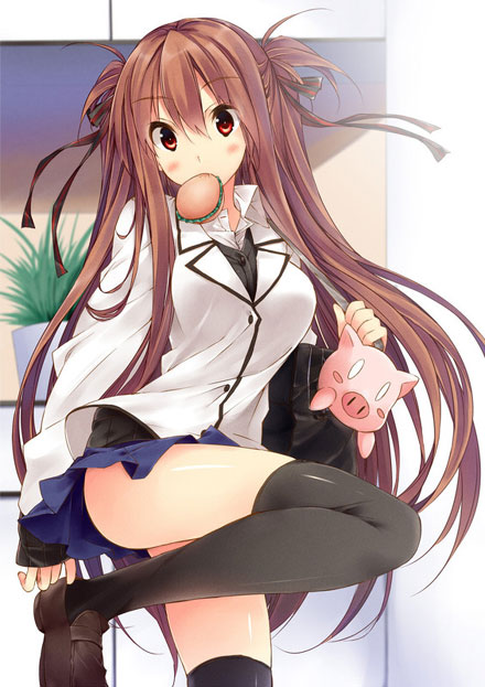 二次元刘海美少女美图集(14)