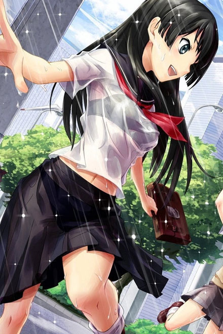 二次元湿身美少女美图赏(6)