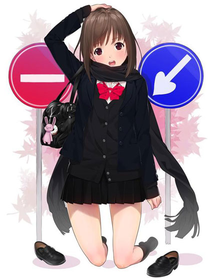 二次元水手服萌妹子美图赏(14)