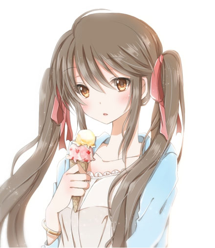 二次元刘海美少女美图集(20)