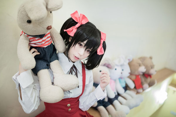 清纯萌妹《LoveLive》矢泽妮可COS(15)