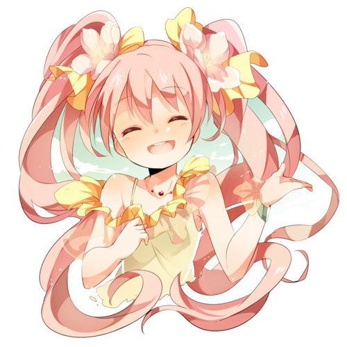 二次元治愈系微笑美少女图集(7)