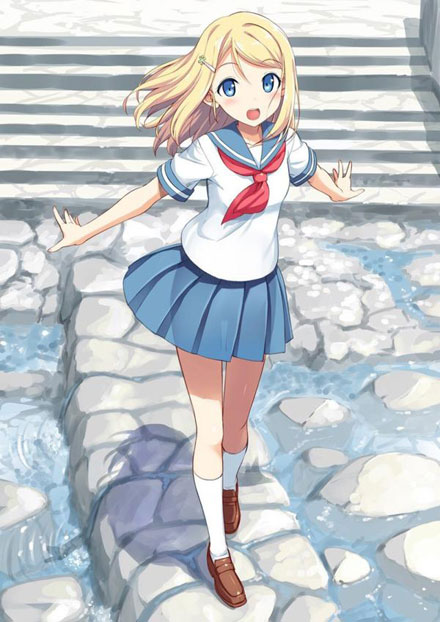 二次元水手服萌妹子美图2(4)