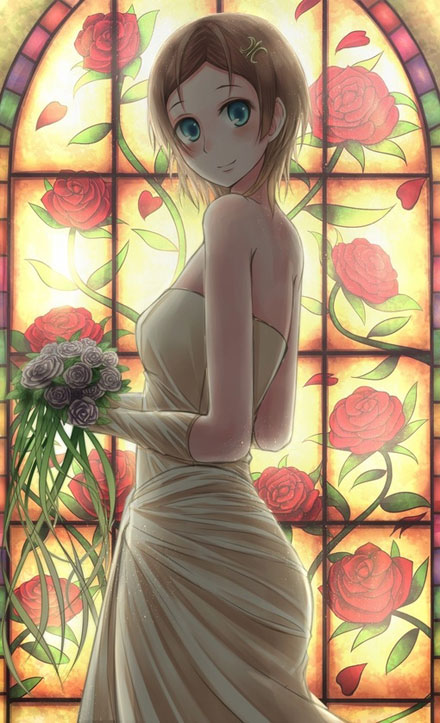 二次元婚纱美少女图集2(18)
