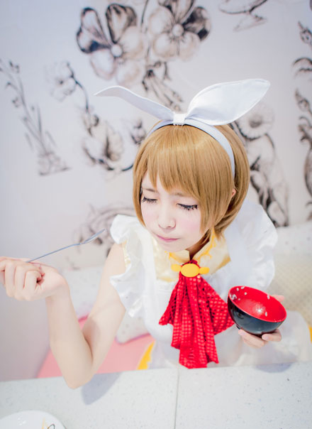 《LoveLive》小泉花阳吃货COS(7)