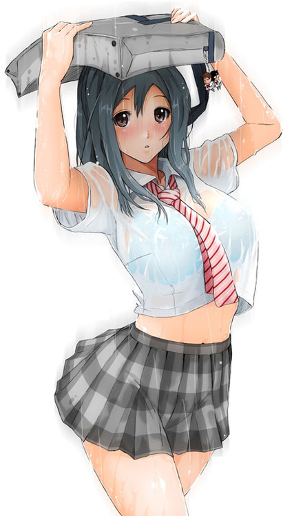 二次元湿身美少女美图赏(18)