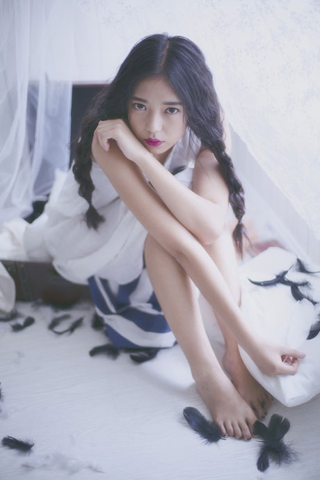 森系美女唯美复古私房写真(7)