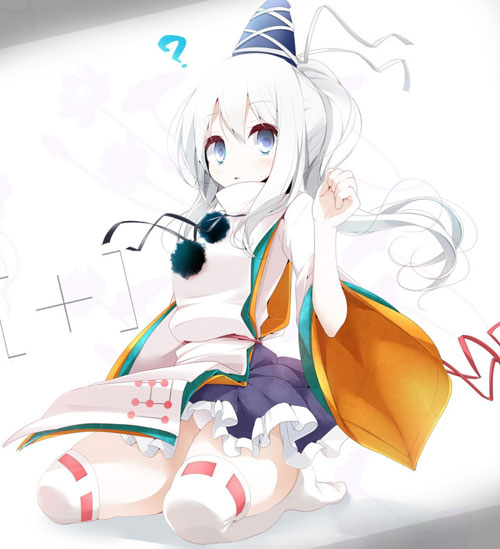 二次元银发美少女美图图集(20)
