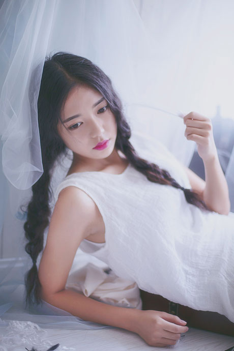 森系美女唯美复古私房写真(11)