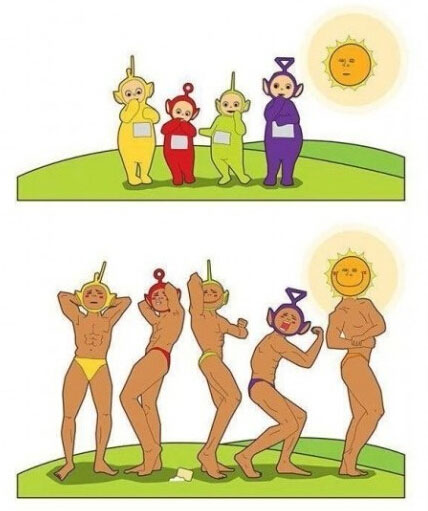微博趣图 卡通人物长大后的样子(2)
