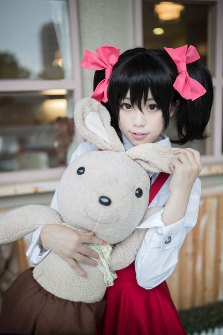清纯萌妹《LoveLive》矢泽妮可COS(2)