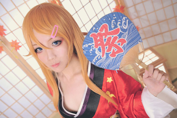 《俺妹》高坂桐乃和服COS(5)