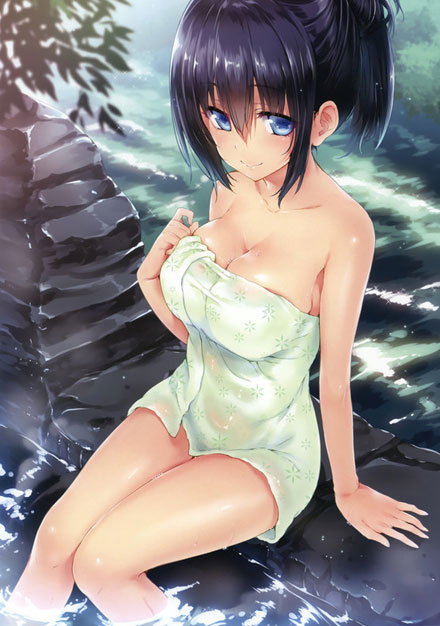 二次元美少女诱人沐浴美图赏(3)