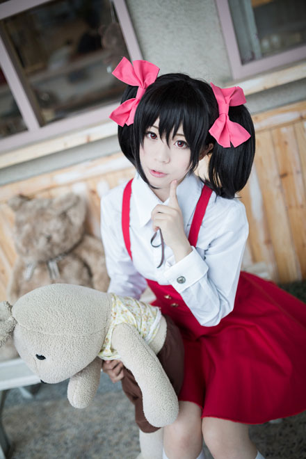 清纯萌妹《LoveLive》矢泽妮可COS(4)