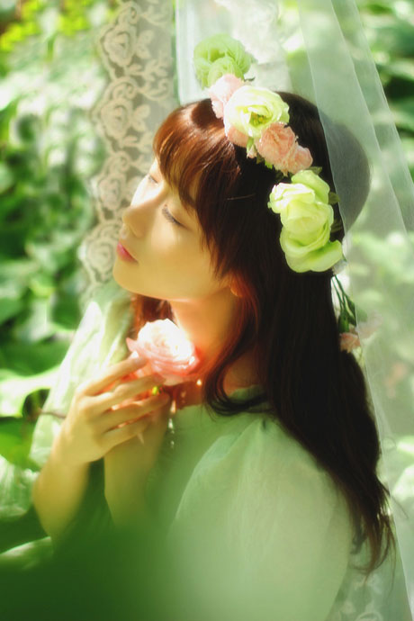小清新美女谭湘君户外唯美写真(6)