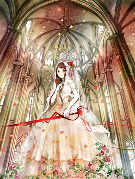 二次元婚纱美少女图集2(16)