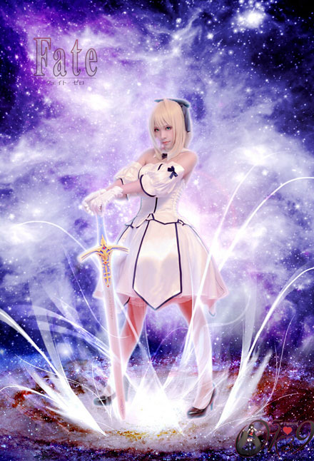 OSK39吾王Saber武器版Cos(5)