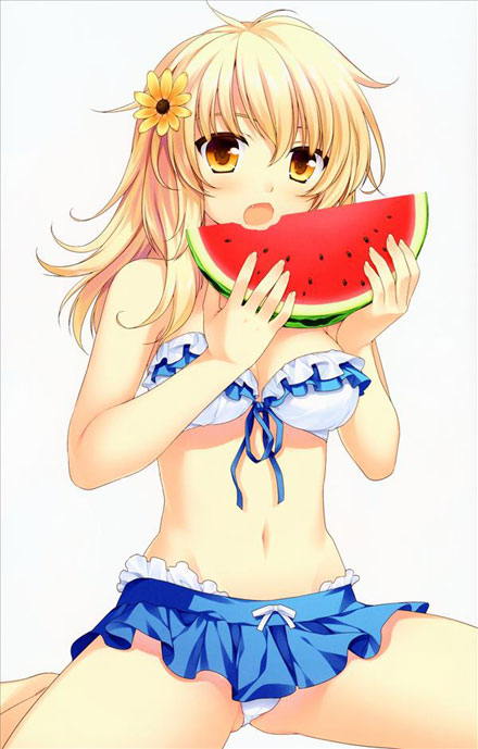 二次元金发美少女美图赏(7)