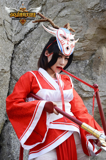 阿卡利绯红皮肤精美COS(3)