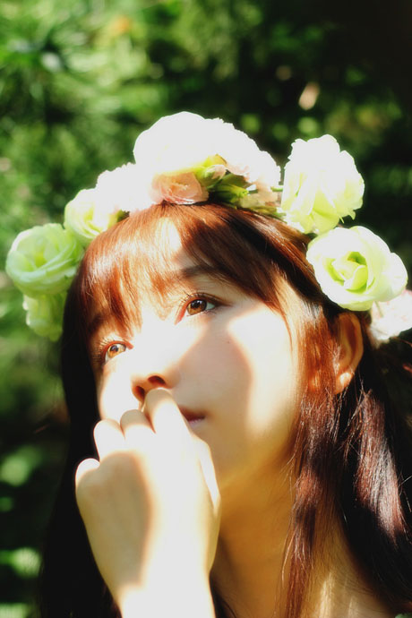 小清新美女谭湘君户外唯美写真(14)