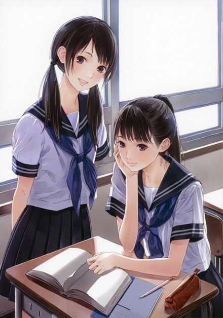 海量二次元托腮少女美图赏(19)