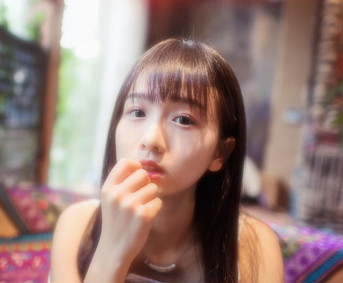 清新邻家美女咖啡馆文艺写真(7)