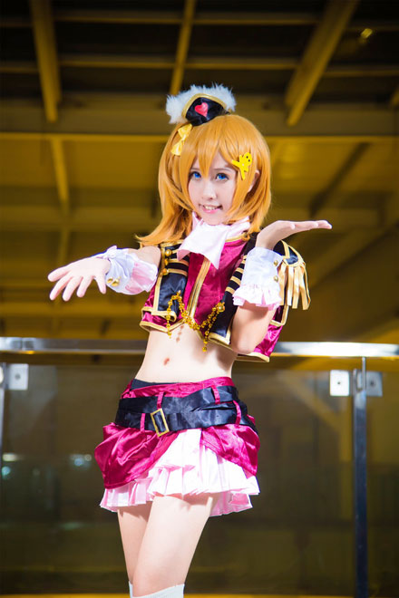《Love Live!》高坂穗乃果啦啦操装COS(3)