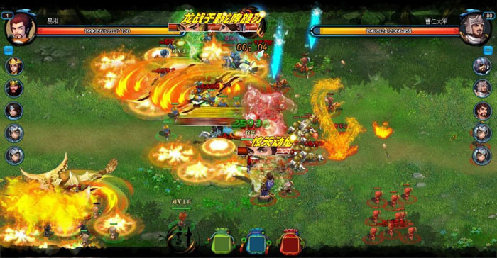 横版页游《龙狼三国》最新截图(3)
