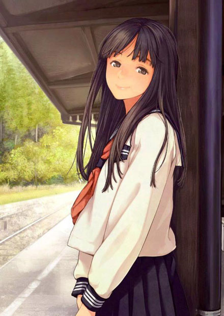 二次元水手服萌妹子美图2(17)
