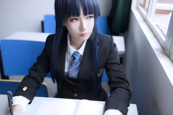 贫乳少女《白色相簿2》冬马和纱COS(5)