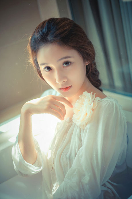 绝美气质女神浴缸湿身写真(5)