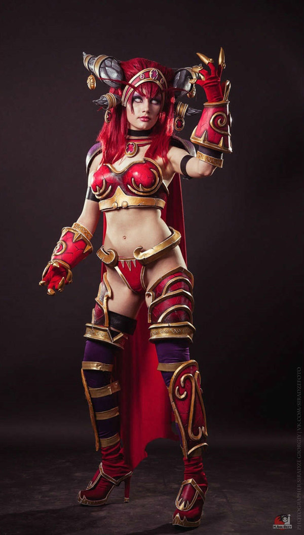 魔兽红龙女王神还原COS(3)