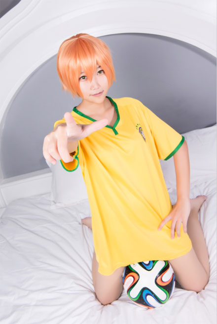 《Love Live!》星空凛性感球衣COS(5)