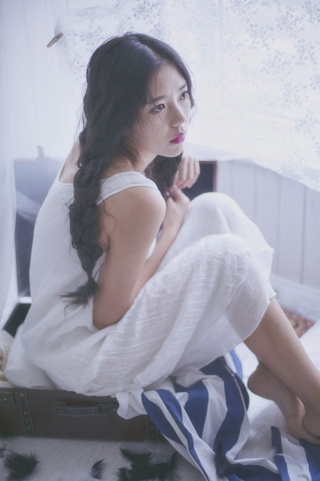 森系美女唯美复古私房写真(6)