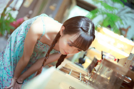 清新文艺美女夏日写真(21)