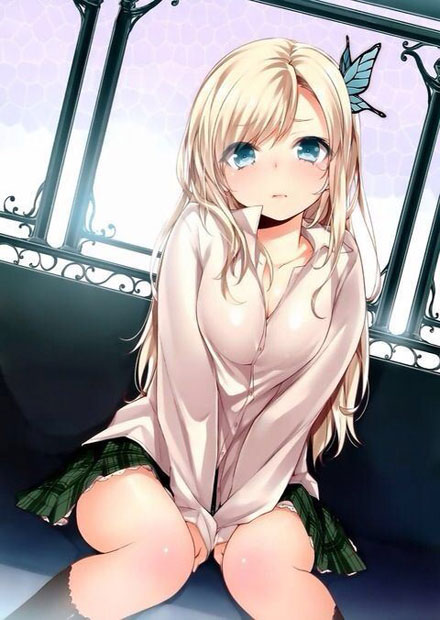 二次元金发美少女美图赏(5)