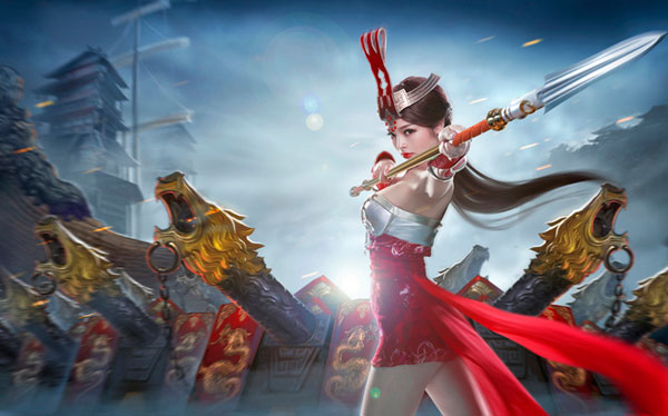 宅男女神歪歪貂蝉绝美COS(2)