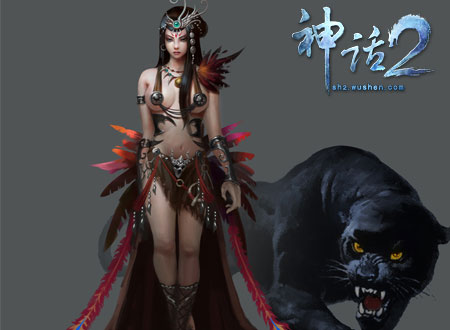 《神话2》梦蛇崛起种族职业原画截图(2)