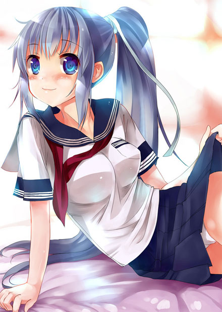 宅男福利 二次元美少女裙底风光图集2(7)
