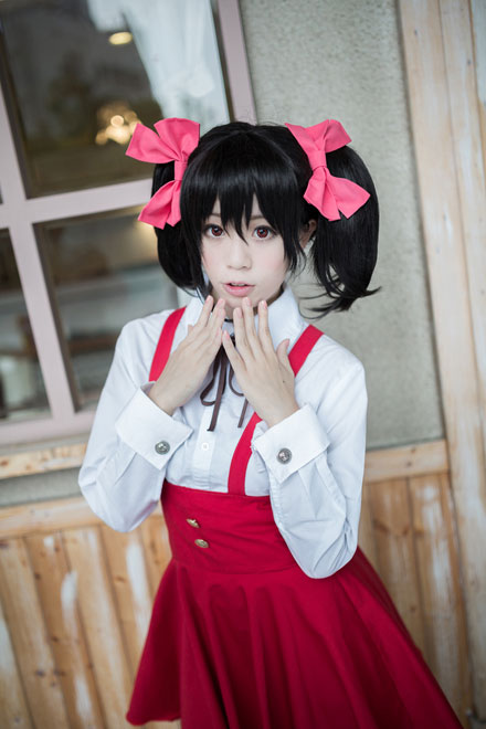 清纯萌妹《LoveLive》矢泽妮可COS(6)