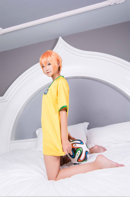 《Love Live!》星空凛性感球衣COS(7)