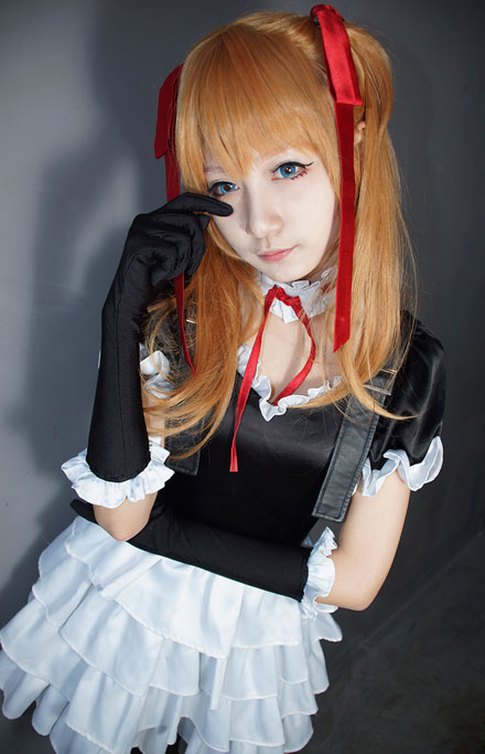 《EVA》明日香女仆装COS(4)